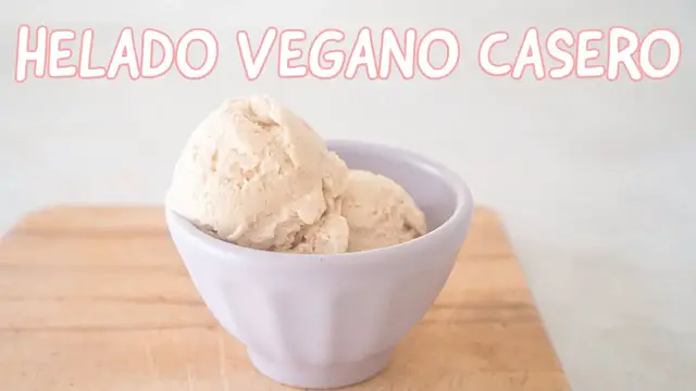 'Video thumbnail for HELADO VEGANO CASERO - SIN AZÚCAR, SÓLO 3 INGREDIENTES - HELADO DE COCO VEGANO'