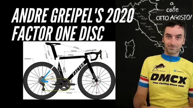 'Video thumbnail for Andre Greipel 2020 Factor One Road Bike Size (S.1 Ep.4'