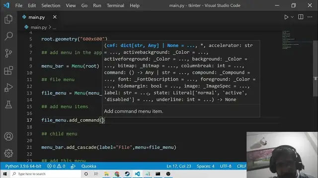 'Video thumbnail for Python 3 Tkinter Script to Build Python IDE Compiler & Editor to Run & Save Python Code Like VS Code'