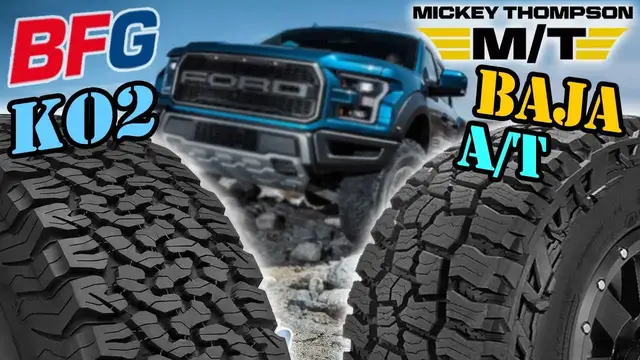 'Video thumbnail for Mickey Thompson Baja Boss AT vs BFG KO2'