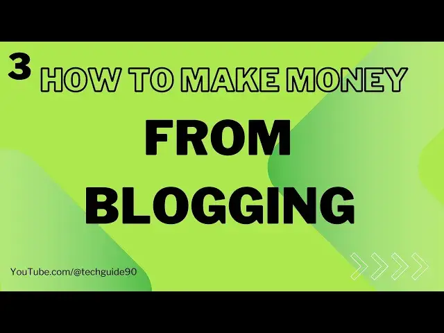 'Video thumbnail for How to Make Money From Blogging ? | Blogging Mastery Course'