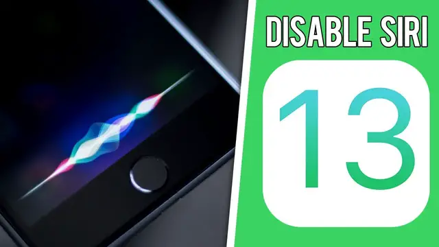 'Video thumbnail for Disable Siri iOS 13'