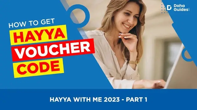 'Video thumbnail for How To Get Hayya Voucher Code | Hayya With Me 2023 | DohaGuides.com'