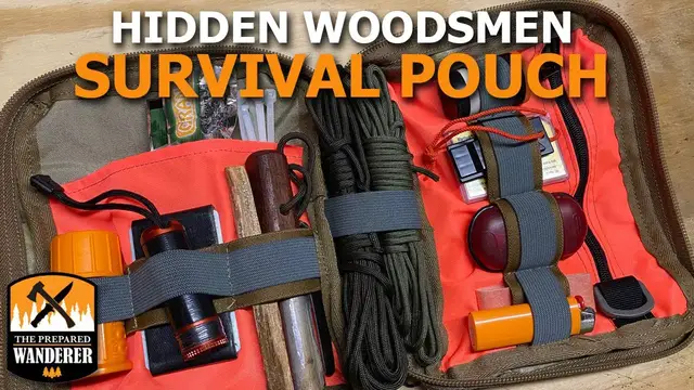 'Video thumbnail for New Survival Pouch from Hidden Woodsmen'