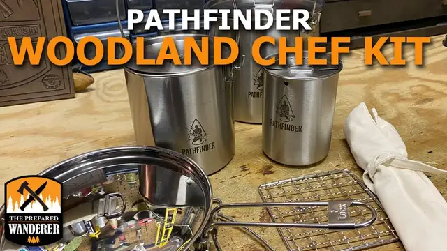 'Video thumbnail for Pathfinder Woodland Chef Kit for Bushcraft'