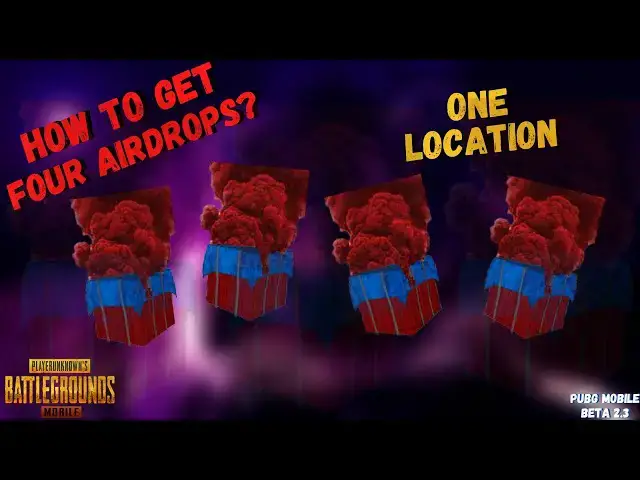 'Video thumbnail for Four airdrop location in pubg mobile | beta 2.3 test'