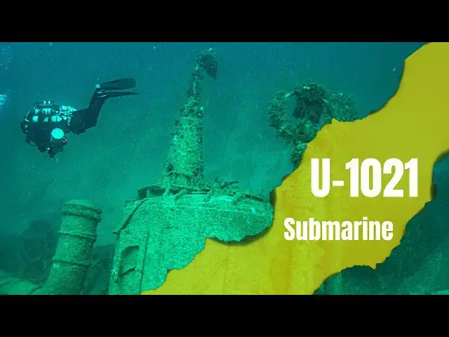 'Video thumbnail for German submarine U-1021 destroyed by deadly minefield'