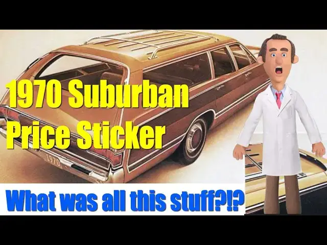 'Video thumbnail for 1970 Plymouth Fury Suburban: Behind the price sticker!'