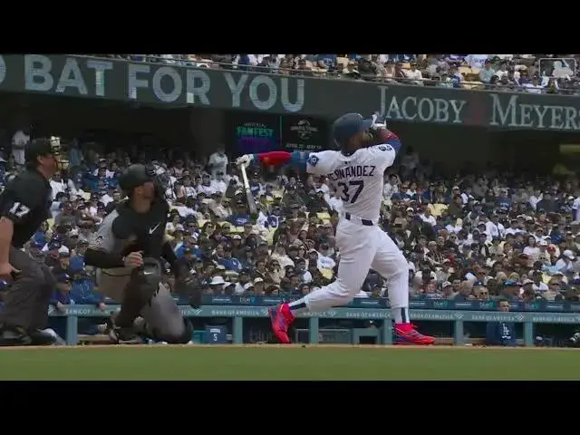 'Video thumbnail for Teoscar Hernandez CRUSHES His 200th Career Home Run! | 8th HR of 2025 | LA Dodgers | 04/27/2025'