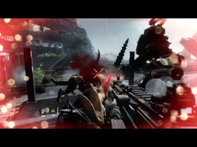 'Video thumbnail for Titanfall 2 - Effect and Cause: Return To BT: Double Take Rifle IMC Grunts & Legion Titans Fight'