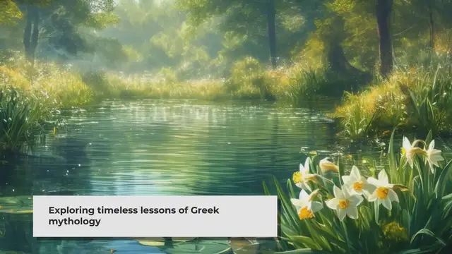 'Video thumbnail for Narcissus and Echo: A Greek Myth's Lessons on Self-Love and Relationships'