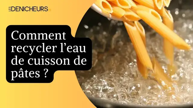 'Video thumbnail for ♻️5 façons de recycler l’eau de cuisson de pâtes??'