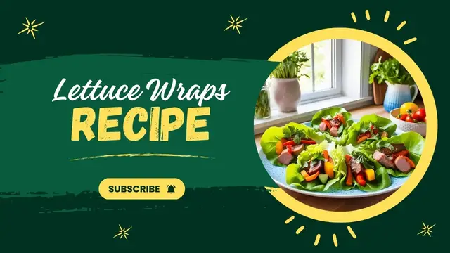 'Video thumbnail for Lettuce Wraps Recipe'