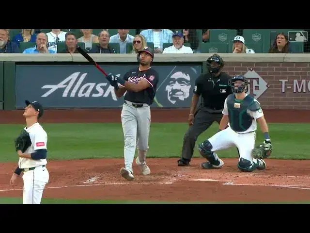 'Video thumbnail for James Wood CRUSHES a Solo Home Run! | 15th HR of 2025 | Washington Nationals | 05/28/2025'
