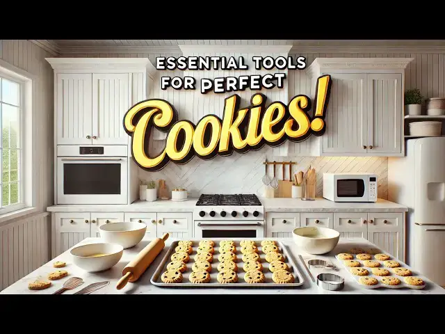 'Video thumbnail for Must-Have Tools for Baking Perfect Cookies'