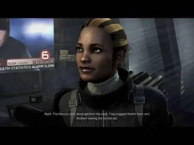 'Video thumbnail for Deus Ex: Mankind Divided - Hunting Down The Final Clues: Alex 'We Got It Wrong' Orchid Sample Scene'