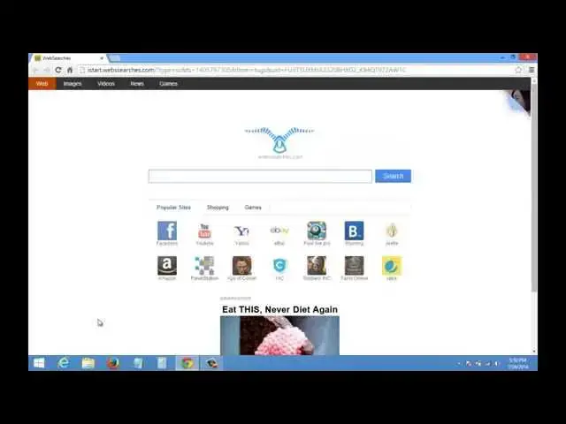 'Video thumbnail for istart.Webssearches.com Removal Guide - Remove Webssearches from Browsers'