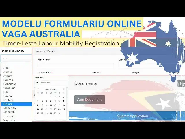 'Video thumbnail for Model Formulir Perekrutan Online Kerja di Australia - Timor-Leste Labour Mobility Registration'