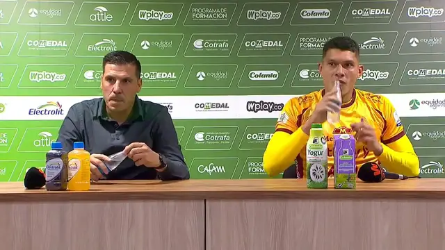 'Video thumbnail for Rueda de prensa del Deportes Tolima, tras el empate ante La Equidad - Liga BetPlay 2 2023'
