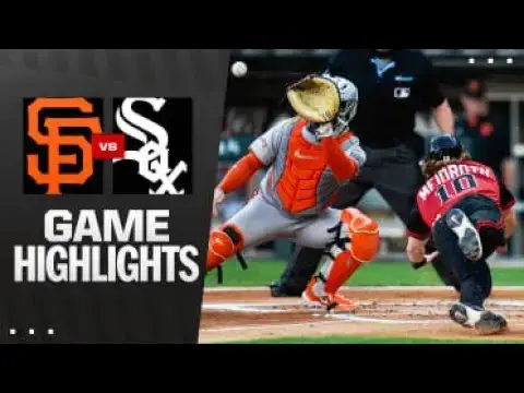 'Video thumbnail for San Francisco Giants at Chicago White Sox Full-Game Highlights! | 06/27/2025'