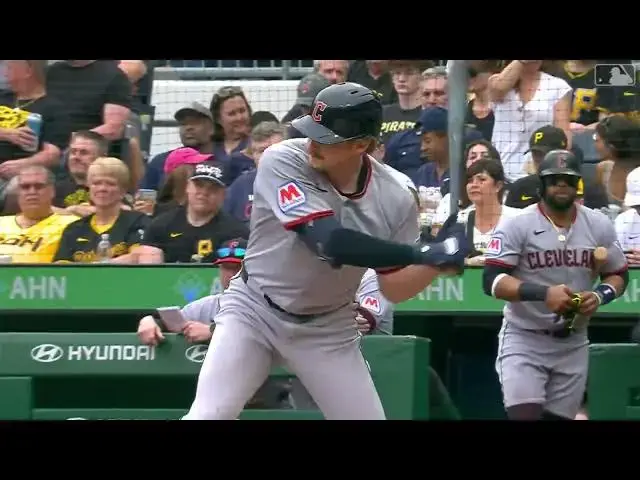'Video thumbnail for Kyle Manzardo CRUSHES a Solo Home Run! | 5th HR of 2025 | Cleveland Guardians | 04/19/2025'