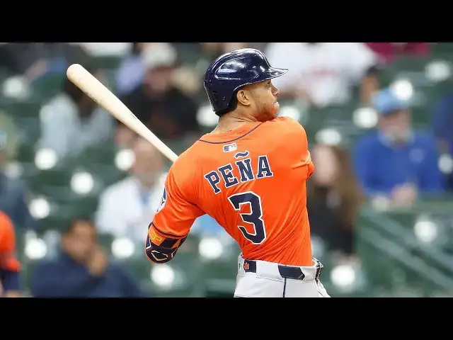 'Video thumbnail for Jeremy Pena's First 5 Home Runs of 2025! | Houston Astros'