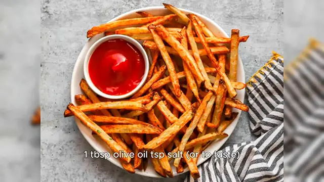 'Video thumbnail for Crispy & Golden Air Fryer French Fries'