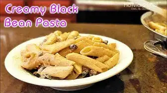 'Video thumbnail for Creamy Black Bean Pasta | Dining In With Danielle'