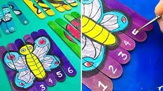 'Video thumbnail for How to Make a Puzzle with Popsicle Sticks'