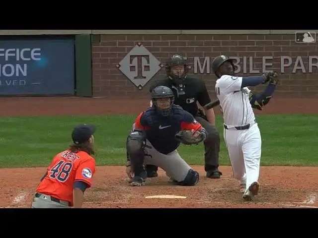 'Video thumbnail for Randy Arozarena SMOKES a GRAND-SLAM! | 3rd HR of 2025 | Seattle Mariners | 04/09/2025'