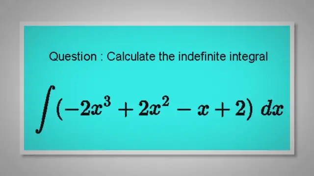 'Video thumbnail for Calculate Integral of Polynomials'