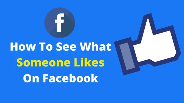 'Video thumbnail for How to know what someone likes on Facebook'
