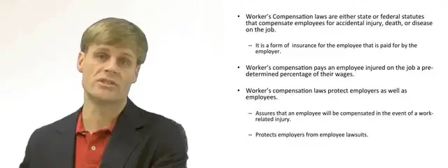 'Video thumbnail for What are Worker's Compensation Laws?'