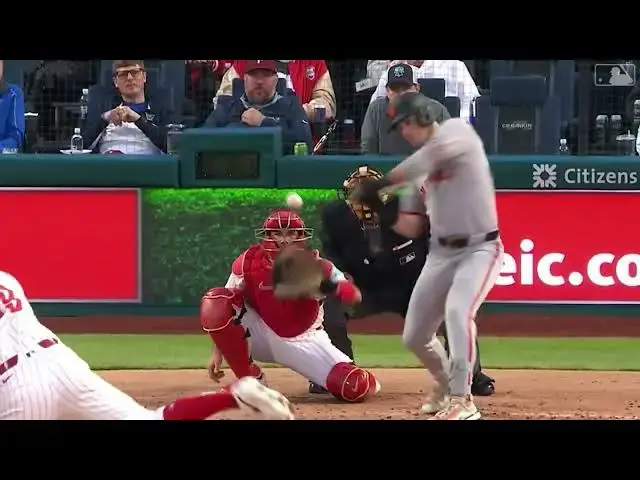 'Video thumbnail for Tyler Fitzgerald HAMMERS a Three-Run Home Run! | 1st HR of 2025 | San Francisco Giants | 04/14/2025'