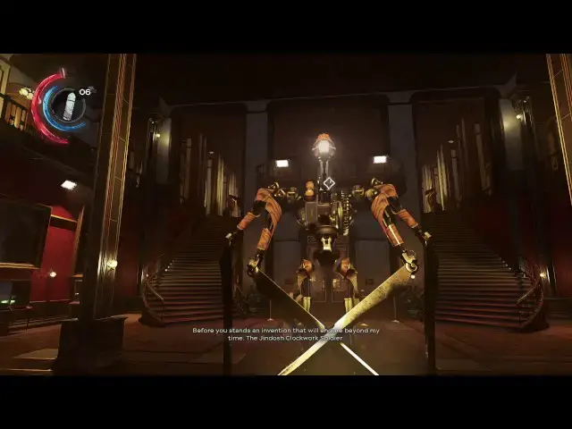 'Video thumbnail for Dishonored 2 - The Clockwork Mansion: Enter Mansion, Emily Kaldwin Meets Kirin Jinosh Intro Dialogue'