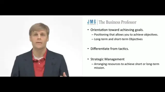 'Video thumbnail for Strategy and Strategic Resources'