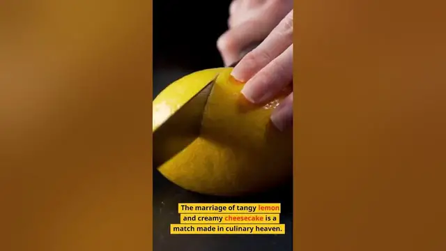 'Video thumbnail for Lemon Meringue Cheesecake: The History and Origins #cheesecake'