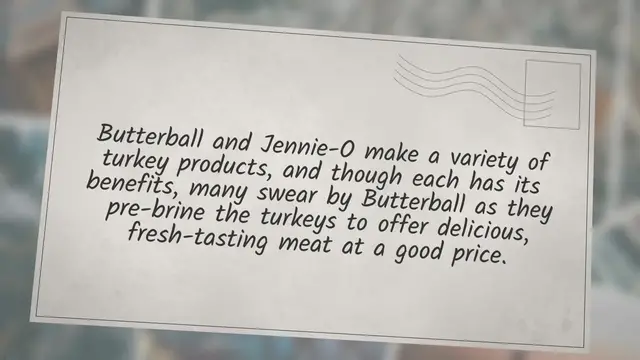 'Video thumbnail for Butterball vs. Jennie-O [Turkey Product Face-off!]'