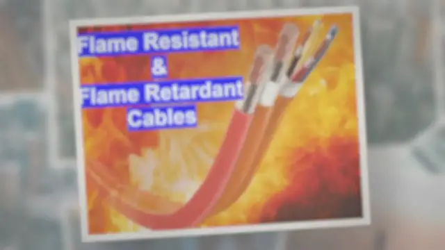 'Video thumbnail for Difference between Flame Resistant and Flame Retardant Cables'