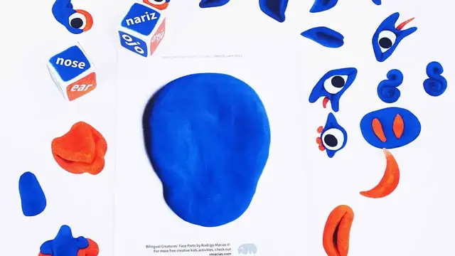 'Video thumbnail for English and Spanish Vocabulary Body Parts Bilingual Game | Box of Ideas'