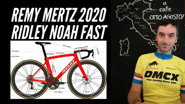 'Video thumbnail for Remy Mertz Bike size: Ridley Noah Fast 2020 (S.1 Ep.05)'