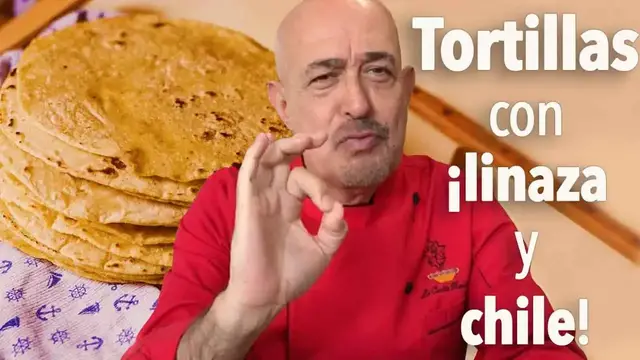 'Video thumbnail for ¡Deliciosas tortillas con linaza y chile!'