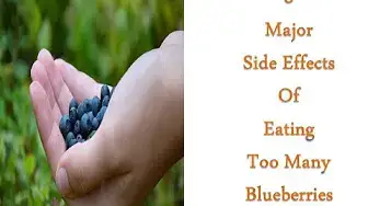 'Video thumbnail for 8 Major Side Effects of Eating Too Many Blueberries'