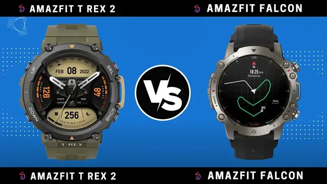 'Video thumbnail for Amazfit T Rex 2 vs Amazfit Falcon 🏆 Full Comparison'