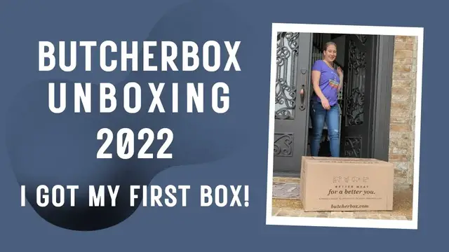 'Video thumbnail for Butcher Box Unboxing 2022- I Got My First Box!'