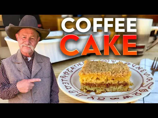 'Video thumbnail for Old-Fashioned Cinnamon Coffee Cake with Crumble Topping'