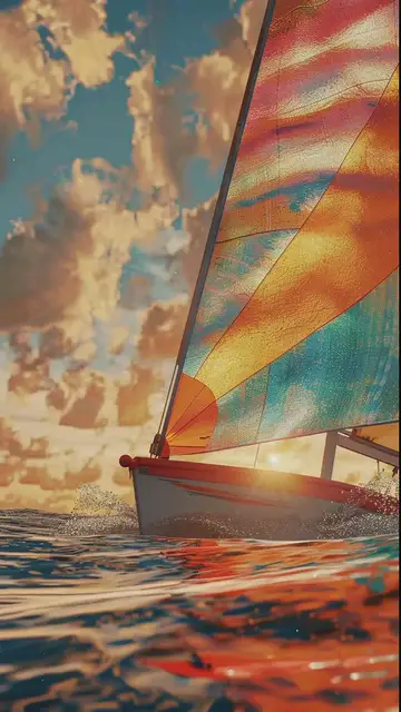 'Video thumbnail for sailing dinghy images'