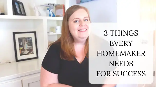 'Video thumbnail for 3 Things Every Homemaker Needs | Mom Hacks | Homemaking Tips'