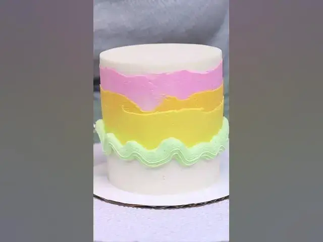 'Video thumbnail for 1 Minute Rainbow Cake 🌈 #shorts'