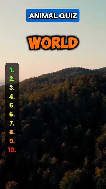 'Video thumbnail for Guess these animals from one fact'